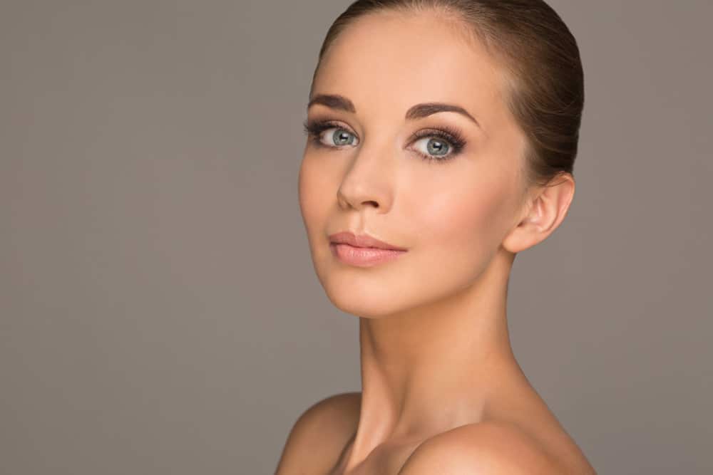 Female patient undergoing laser facial procedure at Pasadena laser skin treatment clinic Dynasty Dermatology Pasadena, CA